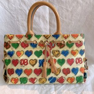 Dooney & Bourke laminated leather purse